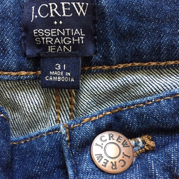 J. Crew Essential Straight Jeans - Picture 4 of 6